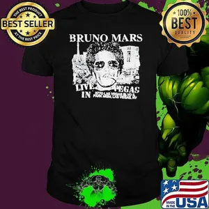 Bruno Mars Lnmt Live In Vegas Shirt