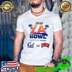 California Golden Bears vs. UNLV Rebels 2024 LA BOWL Hosted by Gronk Matchup Shirt