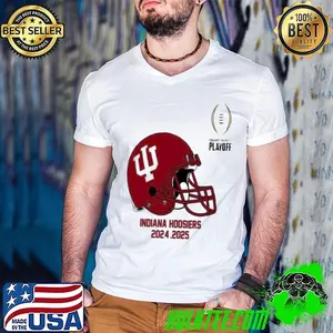 College Football Playoff 2025 Indiana Hoosiers Helmet NCAA Bowl Games 2024-2025  Shirt