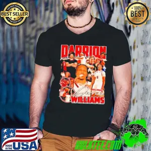 Darrion Williams Texas Tech Red Raiders Basketball signature graphic Shirt