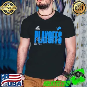 Detroit Lions 2024 One Pride Playoffs Shirt
