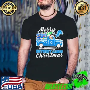 Detroit Lions merry Christmas legends Shirt