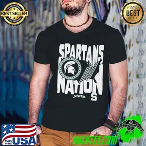 Football Michigan State Spartans Nation Shirt