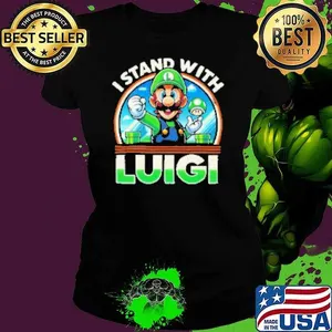 Free Luigi I Stand With Luigi Shirt