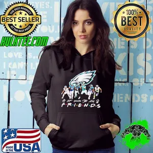 Friends Philadelphia Eagles players signatures   shirt