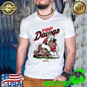 Georgia Bulldogs Mascot Top Dawgs Shirt