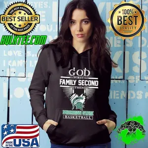 God First Family Second The Michigan State Spartans Basketball 2024 Shirt