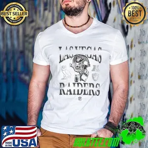 Gray Las Vegas Raiders Graphic Shirt