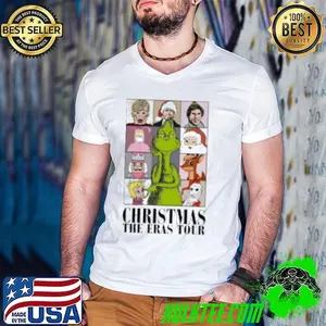 Grinch Christmas the eras tour Shirt