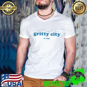 Gritty City Detroit Football Shirt