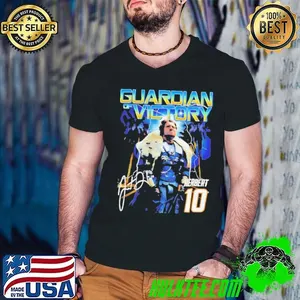 Guardian of victory Justin Herbert Los Angeles Rams sigature shirt