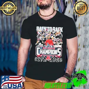 Houston Texans Back To Back 2023 2024 AFC South Champions T Shirt