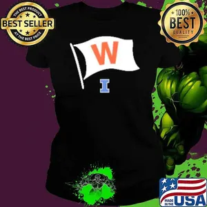 Illinois Fighting Illini Football fly the W flag Shirt