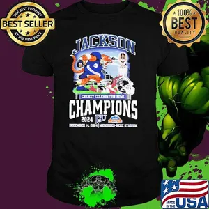 Jackson Cricket Celebration Bowl Champions 2024 Shirt
