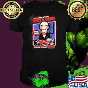 Jigsaw I Want To Play A Game Puzzles And Activities Saw Steven Rhodes Shirt