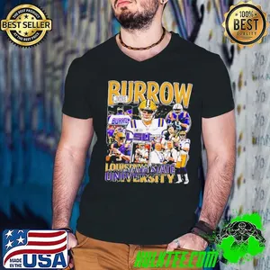 Joe Burrow American professional football quarterback Cincinnati Bengals T-Shirt