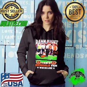 Joe Burrow Superman damn right I am a Bengals fan win or lose shirt