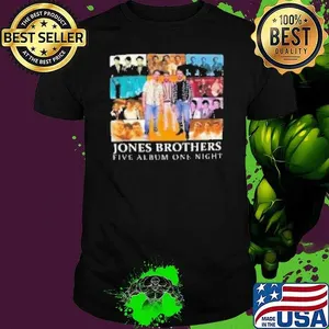 Jonas Brothers Graphic Shirt Tour Five Album One Night Concert 2024 Shirt