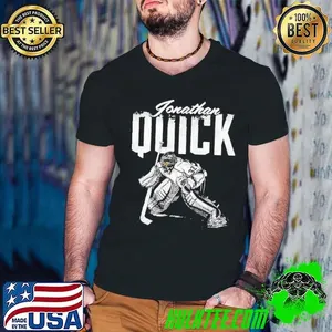 Jonathan quick American professional ice hockey goaltender T-Shirt