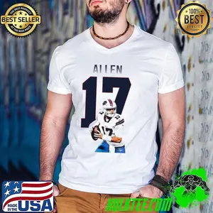 Josh Allen American professional football quarterback Buffalo Bills T-Shirt