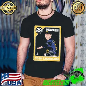 Josh lindblom card American former professional baseball pitcher T-Shirt