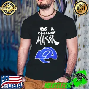 Los Angeles Rams x D’Marco Farr 2024 Be A Change Maker Shirt