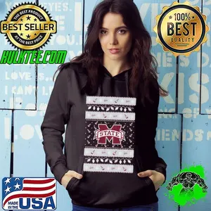 Mississippi State Bulldogs Holiday Lights Shirt