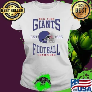 New York Giants football champions est.1925 helmet Shirt
