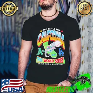 Oakland Athletics Vs Los Angeles Dodgers Dueling World Series shirt
