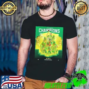 Oregon Ducks Team Football 2024 The Big Ten Conference Champions Shirt