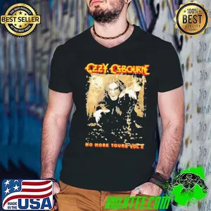 Ozzy Osbourne No More Tours Vol 2 Rising With Tourback T shirt