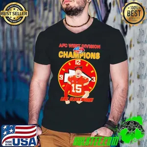 Patrick Mahomes AFC West Champions like clockwork shirt