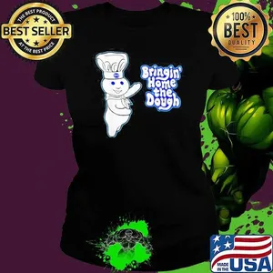 Pillsbury Doughboy Bringing Home The Dough Costume Shirt