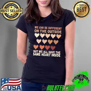 Retro Same Heart Black History Month African American T-Shirt
