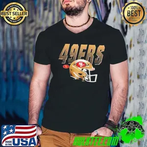 San Francisco 49ers Helmet Football shirt