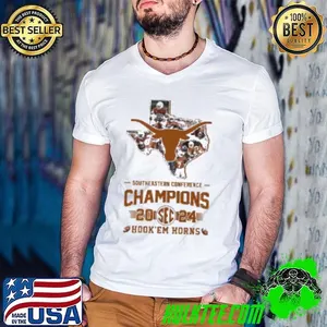 Texas Longhorns Southeastern Conference Champions State 2024 Shirt