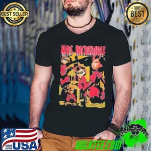 The Incredibles Elastigirl Mrs Incredible Vintage Shirt