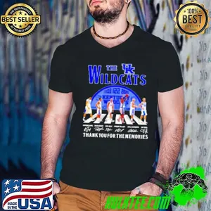 The Kentucky Wildcats Abbey Road 122 years The Legends 1903 2025 thank you for the memories signatures Shirt
