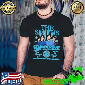 The Smiths 43rd Anniversary 1982 2025 Thank You For The Memories Signatures Shirt