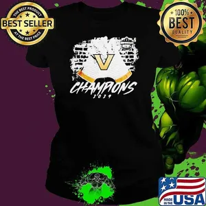 Vanderbilt Commodores 2024 Birmingham Bowl Champions gloves shirt