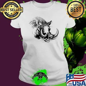 Warthog Boar Shirt Pig Hunting African Hunter Shirt