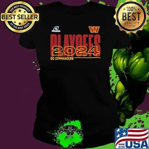Washington Commanders Go Commanders 2024 NFL Playoffs shirt