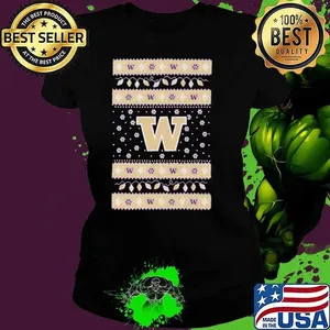 Washington Huskies Holiday Lights Shirt