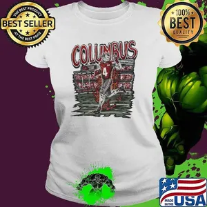 Welcome to Columbus Football skeleton player shirt