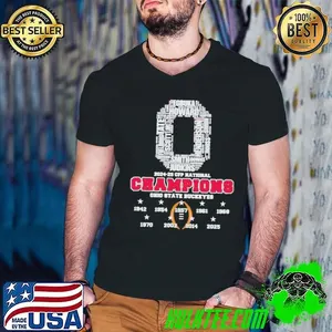 2024 25 CFP National Champions Ohio State Buckeyes shirt