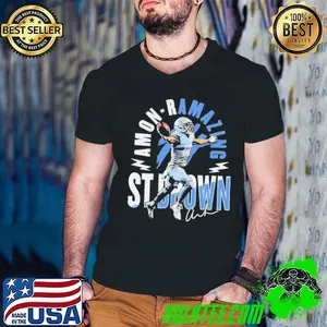 Amon Ra St. Brown Detroit Lions NFL football Amon rAMAZING vintage shirt
