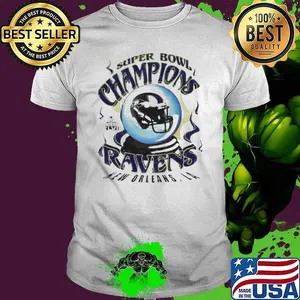 Baltimore Ravens Super Bowl Xlvii Champions Trophy shirt