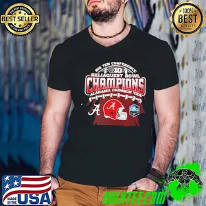 Big Ten Conference Reliaquest Bowl Champions Alabama Crimson Tide helmet shirt
