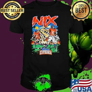 Bo Nix Denver Broncos NFL Planet Euphoria Art  shirt