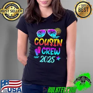 Cousin Crew 2025 Summer Vacation Family Matching Cousin  Shirt